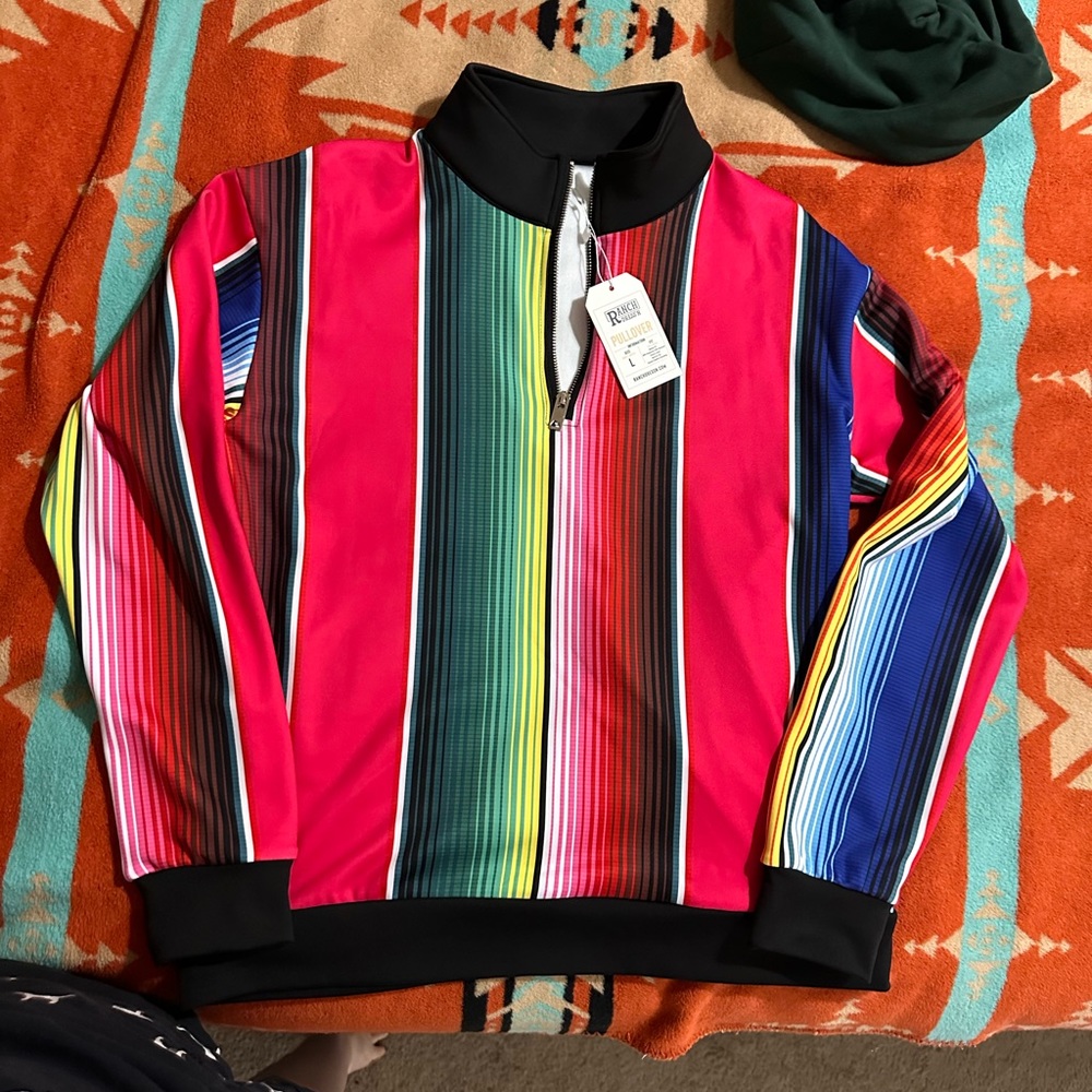 RANCH DRESS’N 3/4 zip up